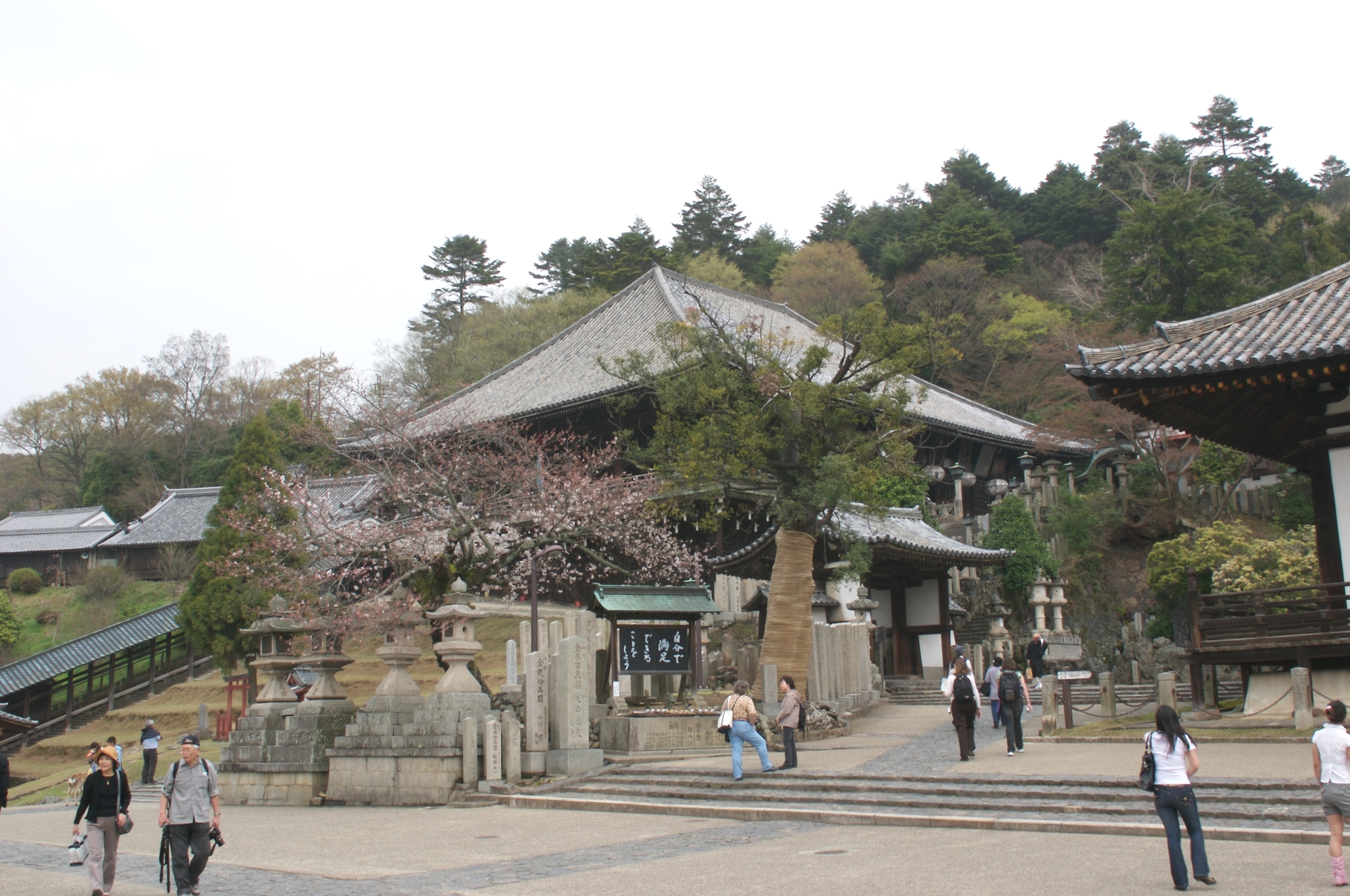 On the grounds on Nigatsu-do